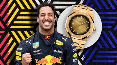 daniel ricciardo gold watches